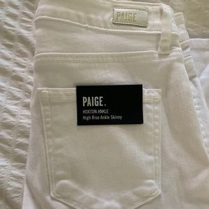Paige hoxton skinny Jeans white